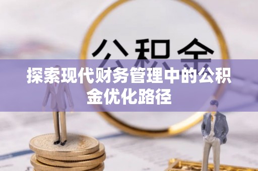 上杭探索现代财务管理中的公积金优化路径