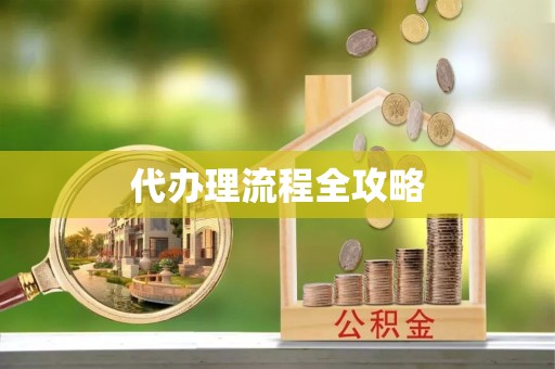 上杭代办理流程全攻略